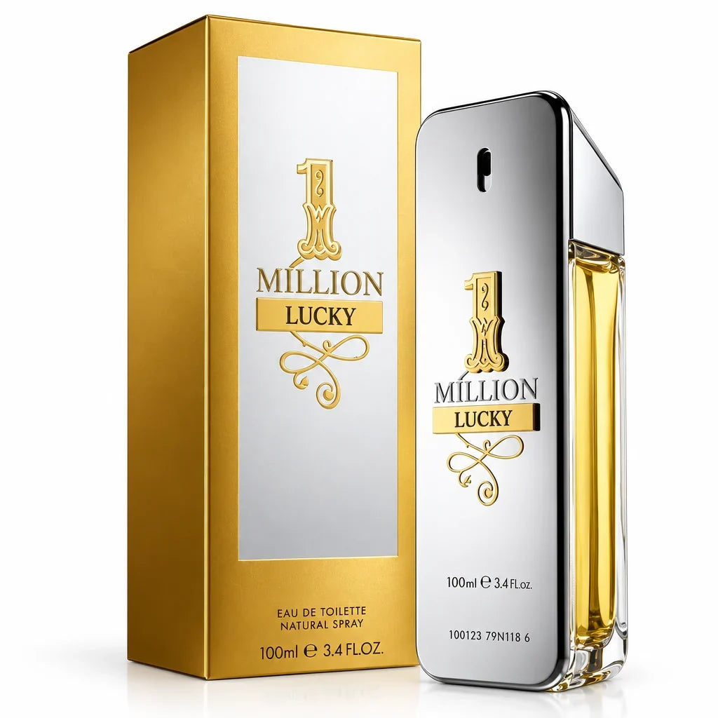 Rabanne 1 Million Lucky Eau de Toilette for Men 100ml (3.4 oz)