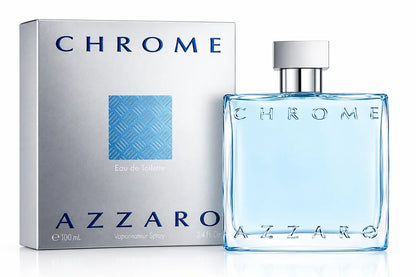 Azzaro Chrome Eau de Toilette for Men 100ml (3.4 oz) Spray