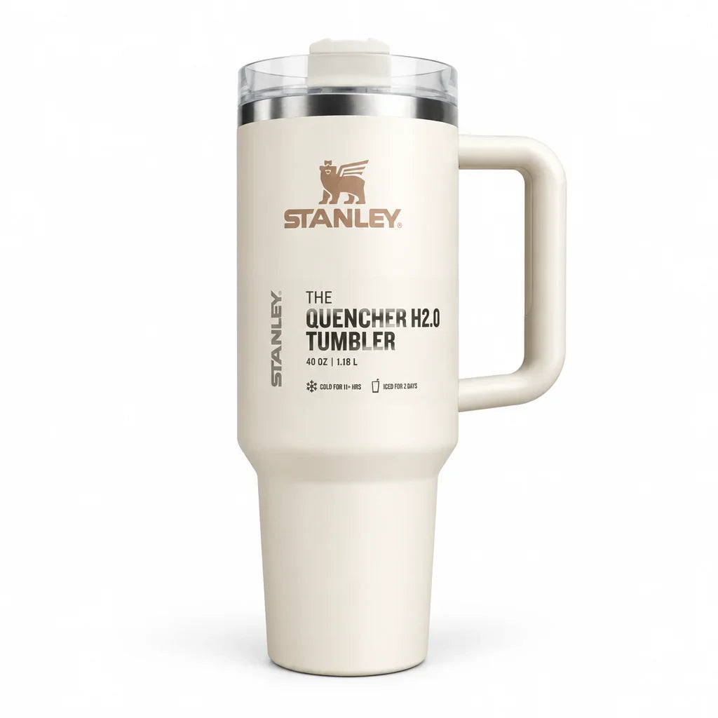 Stanley Quencher H2.0 FlowState Tumbler 40oz – Rose Quartz