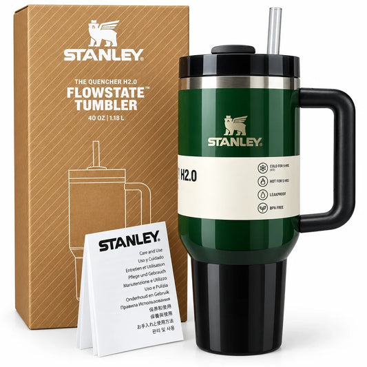 Stanley x Target Wicked Elphaba 40oz H2.0 FlowState Quencher Tumbler