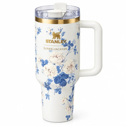 Stanley x LoveShackFancy Everblooming Rosettes 40oz Quencher Tumbler – New in Box